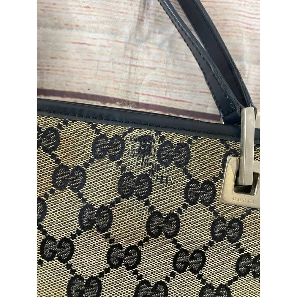 Gucci Women's Canvas All Over Monogram Print Hand Bag - OS - Picture 4 of 16